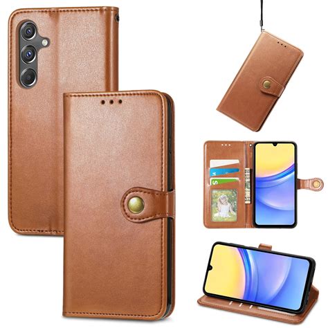 for Samsung Galaxy A55 Phone Case Wallet Card Holder, Premium PU