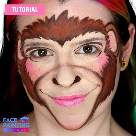 Monkey Face Paint: Fun Tutorial for Kids - IFPS
