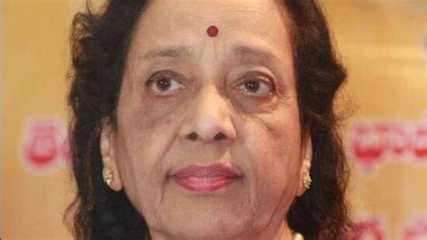 veteran telugu actor  parliamentarian  jamuna passes