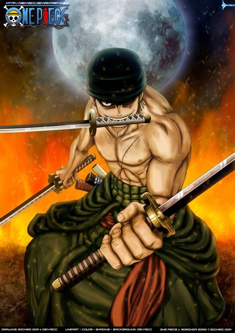 roronoa zoro  deiviscc  deviantart