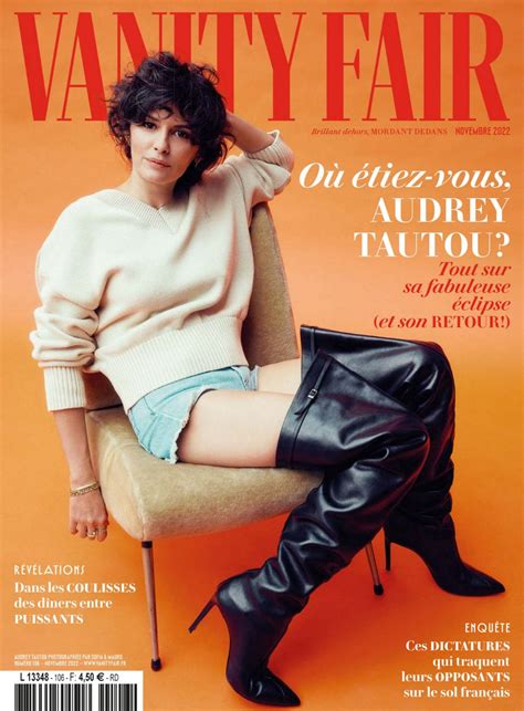 AUDREY TATOU in Vanity Fair Magazine, France November 2022 – HawtCelebs