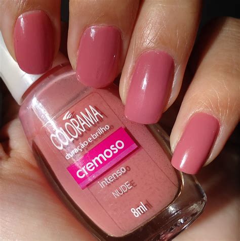 Cereja Rosa: Esmalte do dia: Nude - Colorama