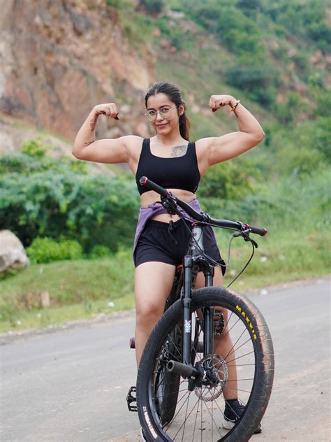 Muscle Barbie 🦁 | Did Cycling after ages 🚴‍♀️ | Instagram