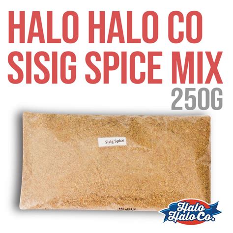 Halo Halo Co. Sisig Spice Mix 250 g | NegosyoNow