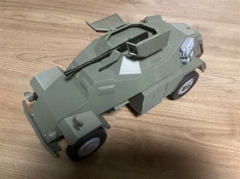 🚗 RC Sd.Kfz.222 - 1/10・3D Print・Cults