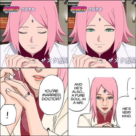 daily sakura on Twitter: "Boruto anime x Sasuke Retsuden manga https