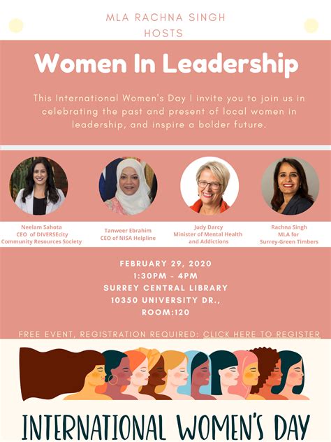 International Women's Day "Women in Leadership" Speakers' Event