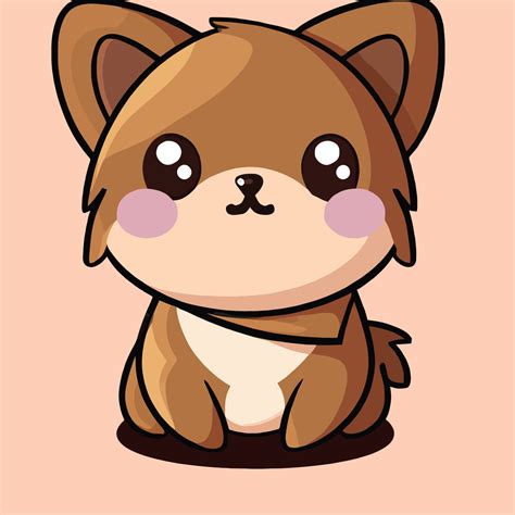 Dibujo De Perro Chibi 1,910 En La Categoría «Cute Cartoon Shih Tzu»