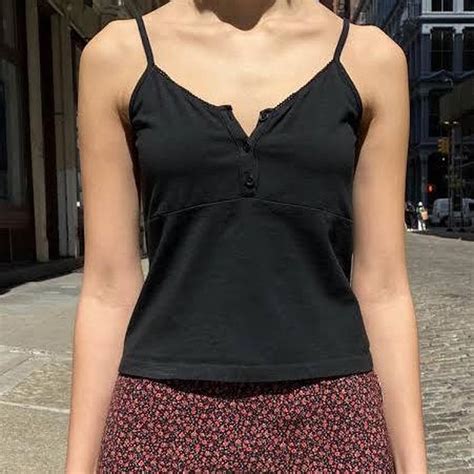 black brandy melville tiffany tank love  top depop