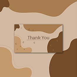 Thankyou Brown PNG Transparent Images Free Download | Vector Files ...