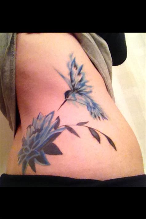 Flower and hummingbird tattoo | Mom tattoos, Nature tattoos, Tattoos