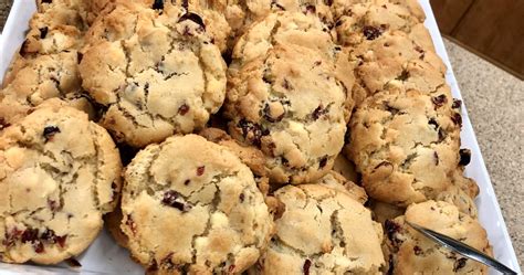 White Chocolate Cranberry Cookies