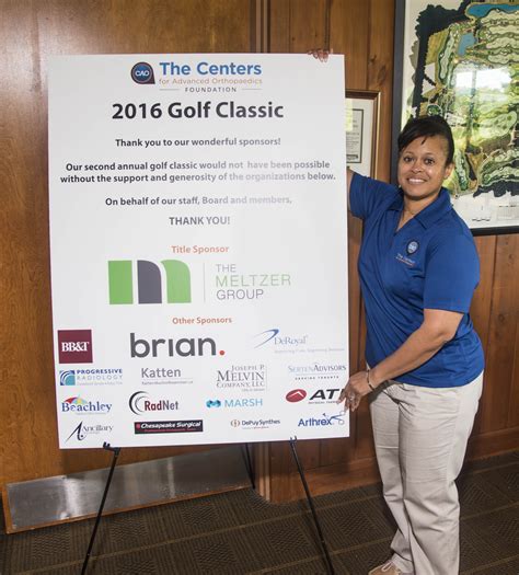 The Centers for Advanced Orthopaedics Foundation Second Annual Golf