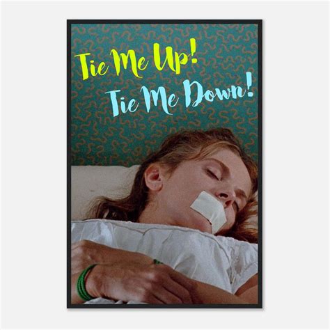 Tie Me Up! Tie Me Down! (1989) Movie Poster Print - Citiesbox