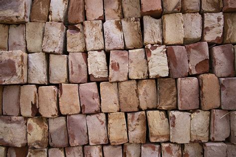 building construction material brick blocks  industrial abstract