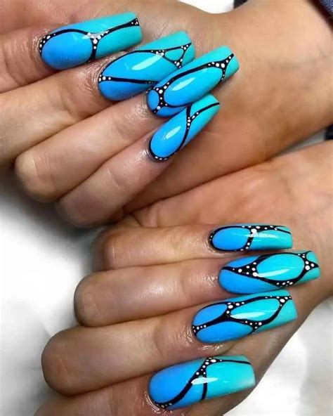 50 Beautiful long Nail Designs - ENTIBUZZ