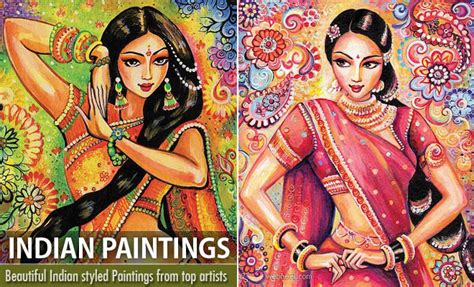 25 Beautiful and Stunning Indian Paintings from top artists | webneel