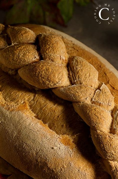 country bread cooking  softly
