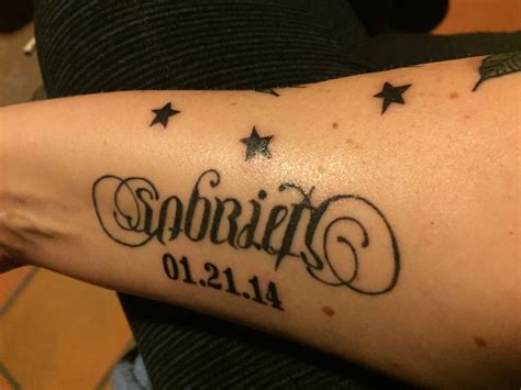 Recovery Sobriety Tattoos