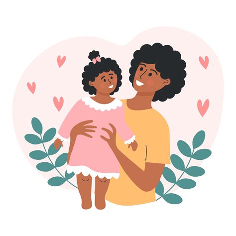 African American Clipart Of Mother And Son