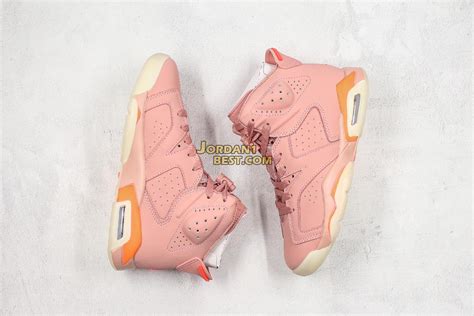 best replicas Aleali May x Air Jordan 6 Retro "Millennial Pink" CI0550 ...