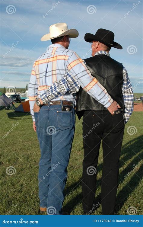 Gay Cowboys stock photo. Image of homosexual, smooch, western - 1173948
