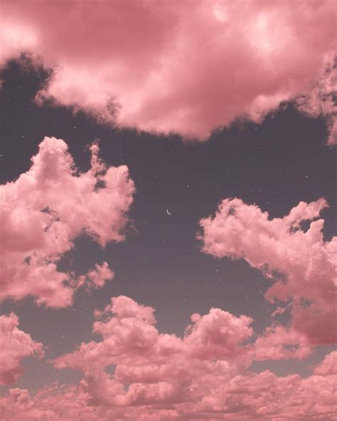 Download 90 Iphone Wallpaper Aesthetic Pink Clouds Foto Gratis - Posts.id