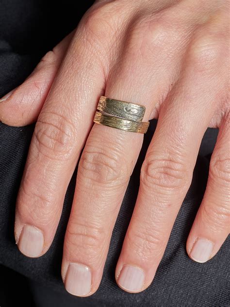 Aurora Brass Ring » Handmade Jewellery Ireland