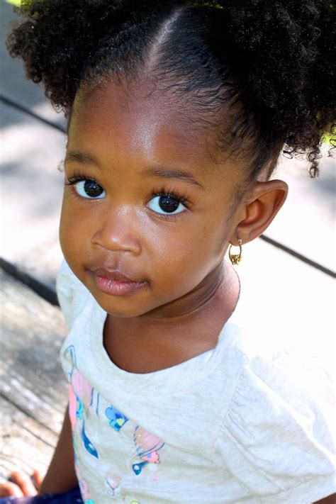 Pretty Little Girl Dark Hair