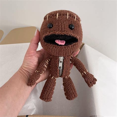 sackboy plush doll   video game sackboy  big adventure etsy