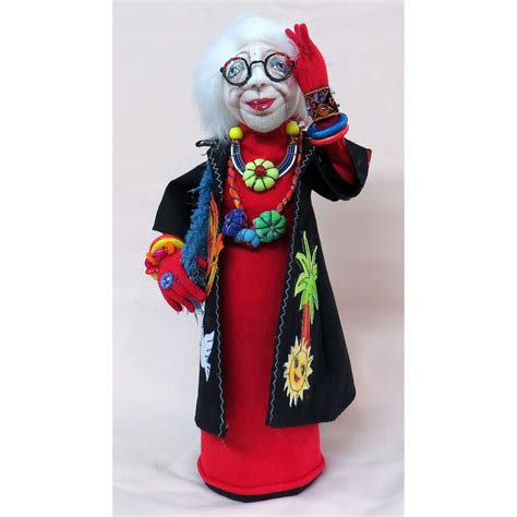 Iconic Iris, Fun Cloth Stump Doll Pattern (PDF Download) by Sharon Mitchell