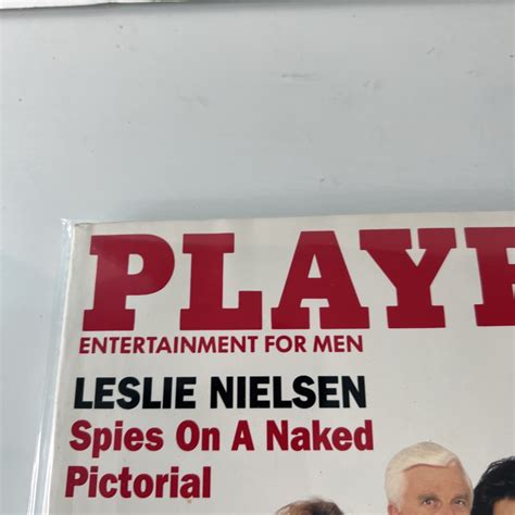 VINTAGE PLAYBOY MAGAZINE FEBRUARY 1996 LESLIE NIELSEN MJ, BRUCE WILLIS