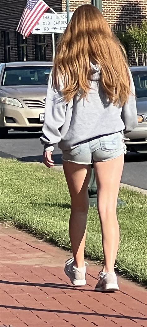 Sexy Ginger Teen In Jean Booty Shorts! - Short Shorts & Volleyball - Forum