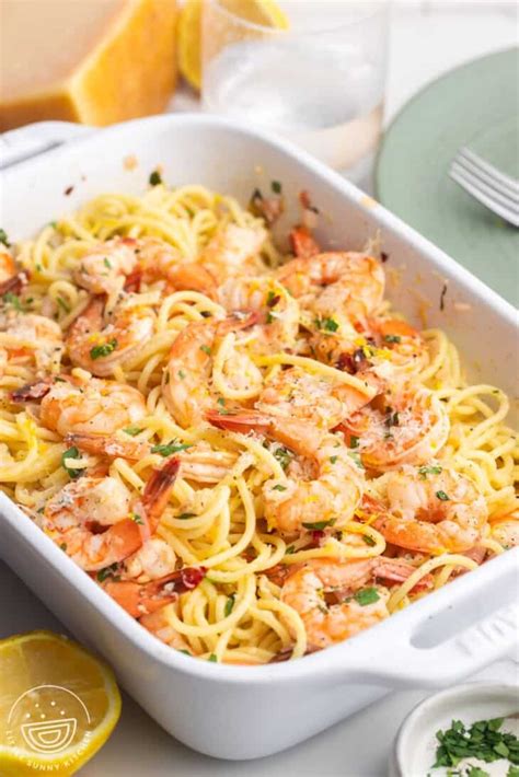 Baked Shrimp Scampi - Little Sunny Kitchen