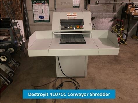 destroyit  cross cut high capacity shredder