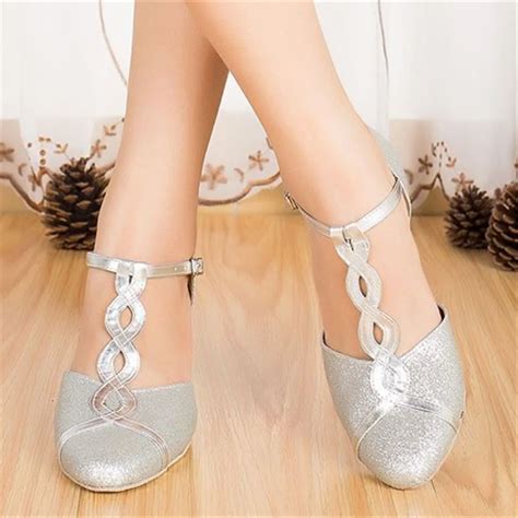 Aliexpress.com : Buy Salsa Dance Shoes For Women 4.5cm 8.5cm Heel ...