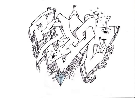 'Ryan' Graffiti Sketch by CreatedByRazza on DeviantArt