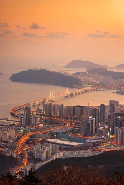 Premium Photo | Skyline of busan south korea