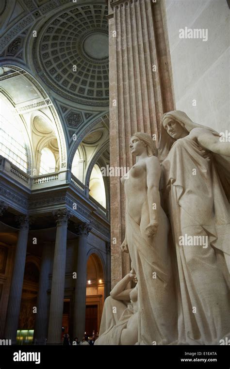 Pantheon paris interior hi-res stock photography and images - Alamy