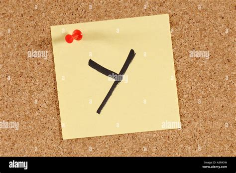 Message cork board with alphabet letters Stock Photo - Alamy