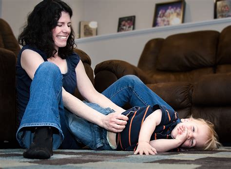 The Power of a Good Tickle | Children Photographer Glastonbury