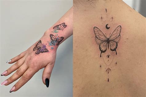 Tatuaggi con le farfalle piccole: quali sono i significati e alcune ...