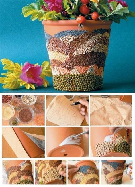 15 DIY Creative Flower Pot Ideas Mosaic Flower Pots, Diy Flower Pots ...