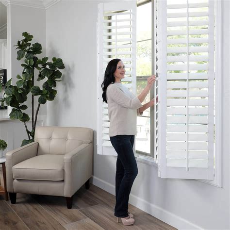 Classic Faux Wood Shutter from SelectBlinds.com