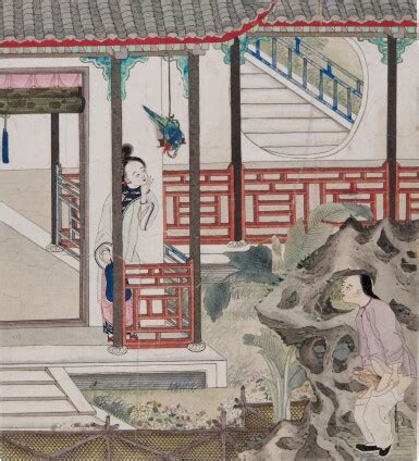 set   chinese school ink  colour  paper erotic