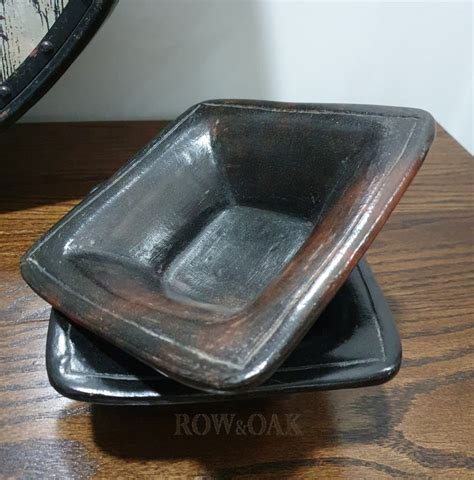 indonesian wood bowls row oak