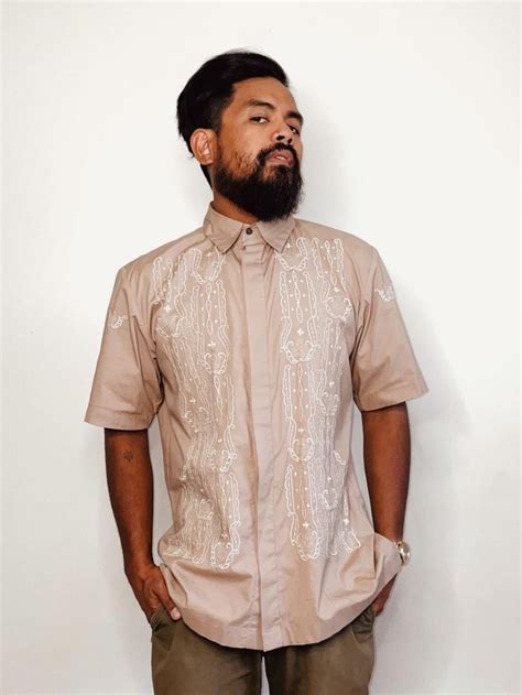 vinta gallery gardan barong mocha barong pierre cardin pure