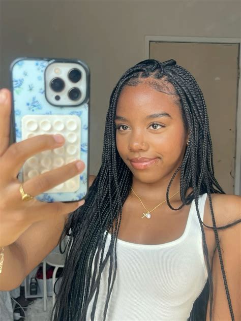 Visit TikTok to discover profiles! | Box braids hairstyles for black