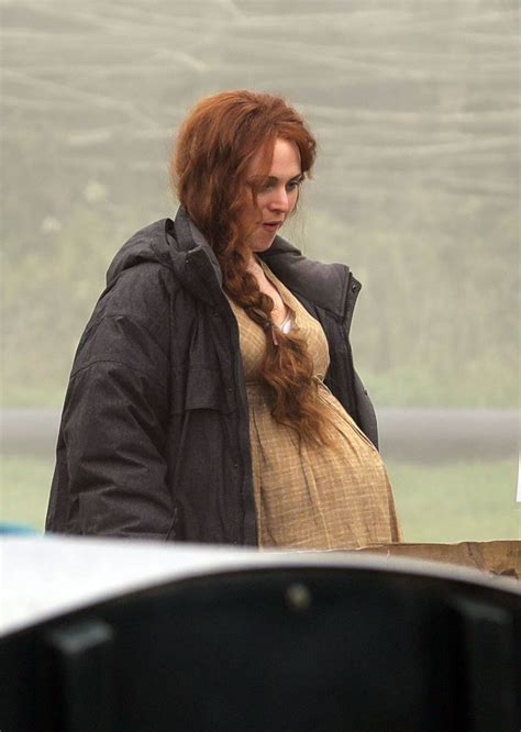 KELLY REILLY on the Set of Britannia 05/30/2018 – HawtCelebs