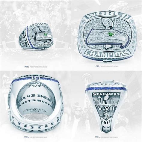 Here's the Super Bowl XLVII Ring : r/Seahawks